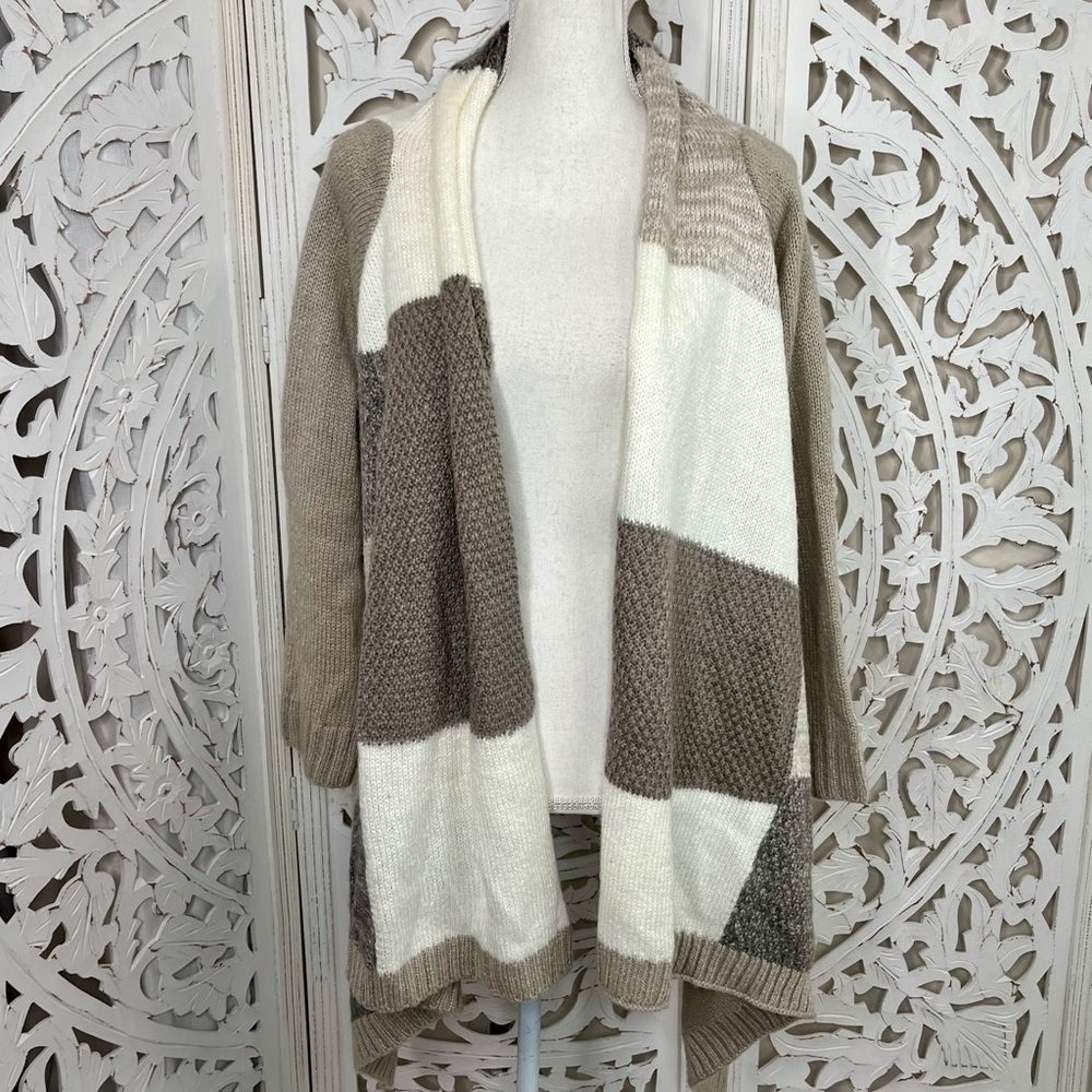 Chicos Pippa Patchwork Shawl Cardigan - image 3
